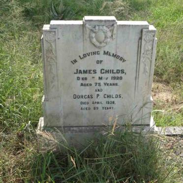 CHILDS James -1920 &amp; Dorcas P. -1938