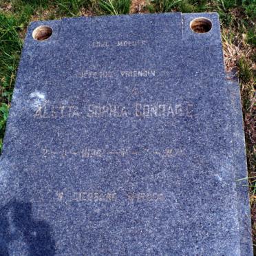 CONRADIE Aletta Sophia 1886-1972 
