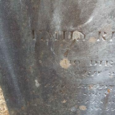 MILDENHALL Emily Rebecca -1852