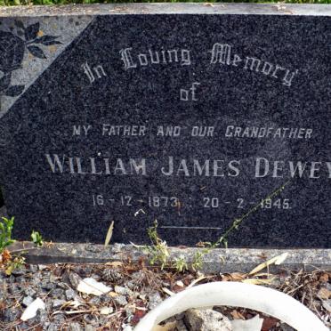 DEWEY William James 1873-1945
