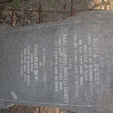 DEWEY Richard &amp; Maria -1856 :: DEWEY Richard Samuel Dowell -1856