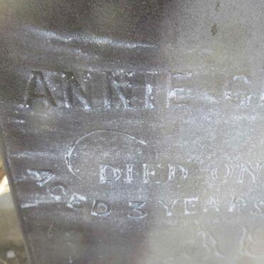 DEVELING Annie Gertrude -1869 :: DEVELING Andre N. -1869