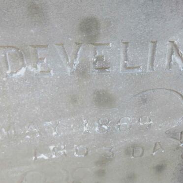 DEVELING Annie Gertrude -1869 :: DEVELING Andre N. -1869