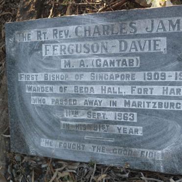 DAVIE Charles James, Ferguson -1963