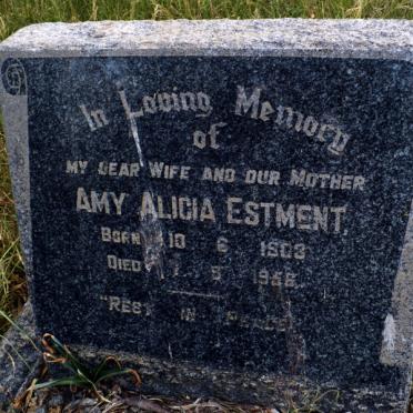 ESTMENT Amy Alicia 1903-1956