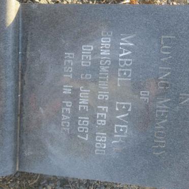 EVERY Mabel nee SMITH 1880-1967
