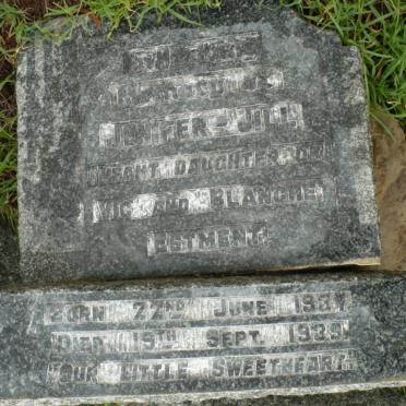 ESTMENT Jenifer Jill 1937-1939