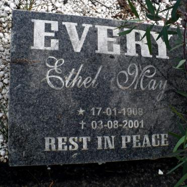 EVERY Ethel May 1908-2001