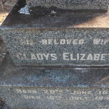 FRASER John Cowan -1926 &amp; Gladys Elizabeth 1882-1944