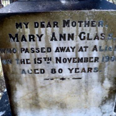 GLASS Mary Ann -1908