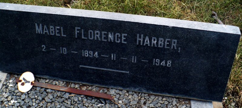 HARBER Mabel Florence 1894-1948