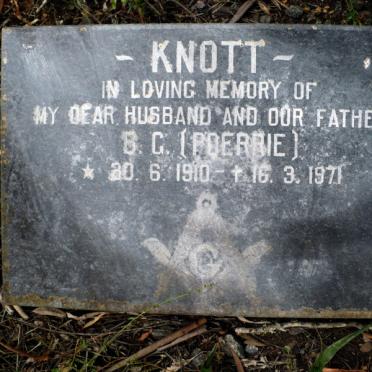 KNOTT B.G. 1910-1971