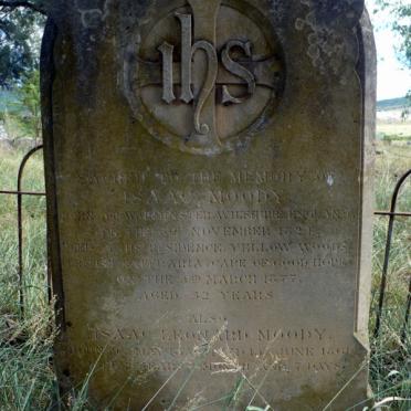 MOODY Isaac 1824-1877 :: MOODY Isaac Leonard 1859-1861