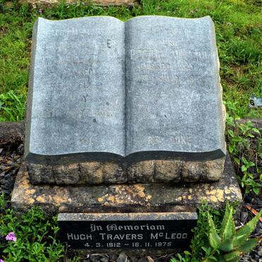 McLEOD Donald James -1946 :: McLEOD Peggy -1918 :: McLEOD Hugh Travers 1912-1975