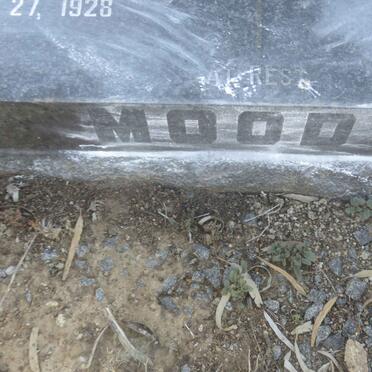 MOODY Daniel 1874-1928 &amp; Rose Margaret HENRY 1876-1962