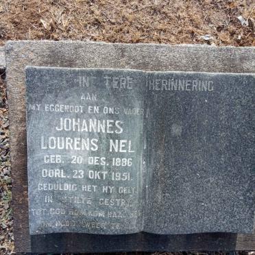 NEL Johannes Lourens 1886-1951