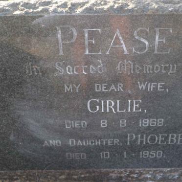 PEASE Girlie -1968 :: PEASE Phoebe -1950