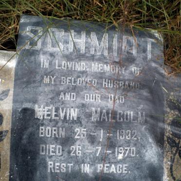 SCHMIDT Melvin Malcolm 1932-1970