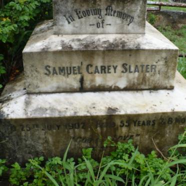SLATER Samuel Carey -1902