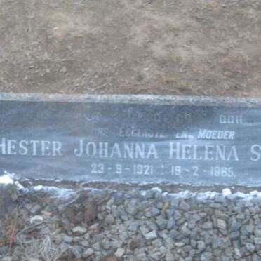 SCHULTZ Hester Johanna Helena 1921-1965