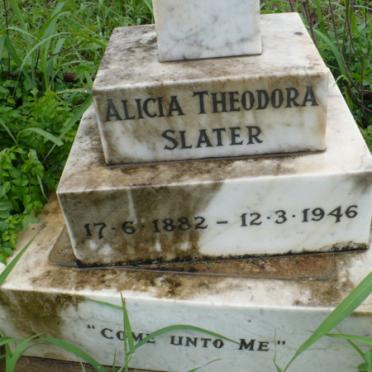 SLATER Alicia Theodora 1882-1946