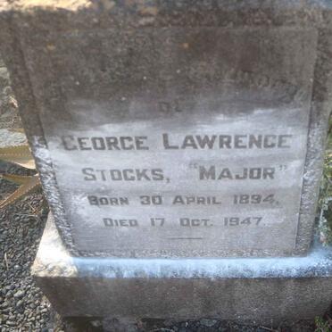 STOCKS George Lawrence 1894-1947 &amp; Bertha SHIPHAM 1895-1988