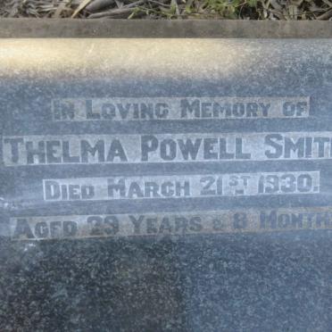 SMITH Thelma Powell -1930