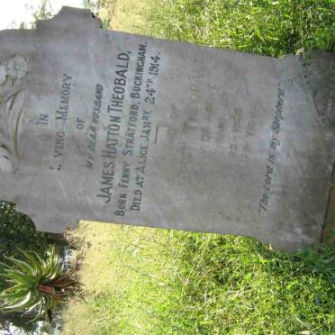 THEOBALD James Hatton -1914 &amp; Margaret 1843-1922