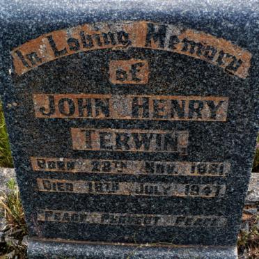 TERWIN John Henry 1881-1947