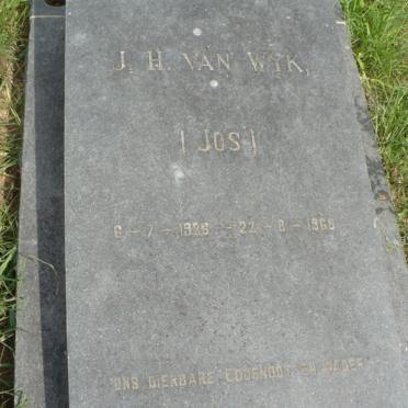 WYK J.H., van 1926-1969