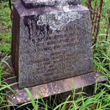 WATSON David 1817-1903 &amp; Frances Maria BERRINGTON -1925 