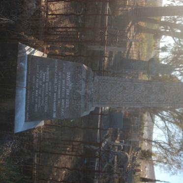 WATSON David 1817-1903 &amp; Frances Maria BERRINGTON -1925