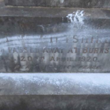 WILTSHIRE Peter William -1920