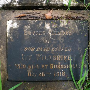 WILTSHIRE Ivy -1918