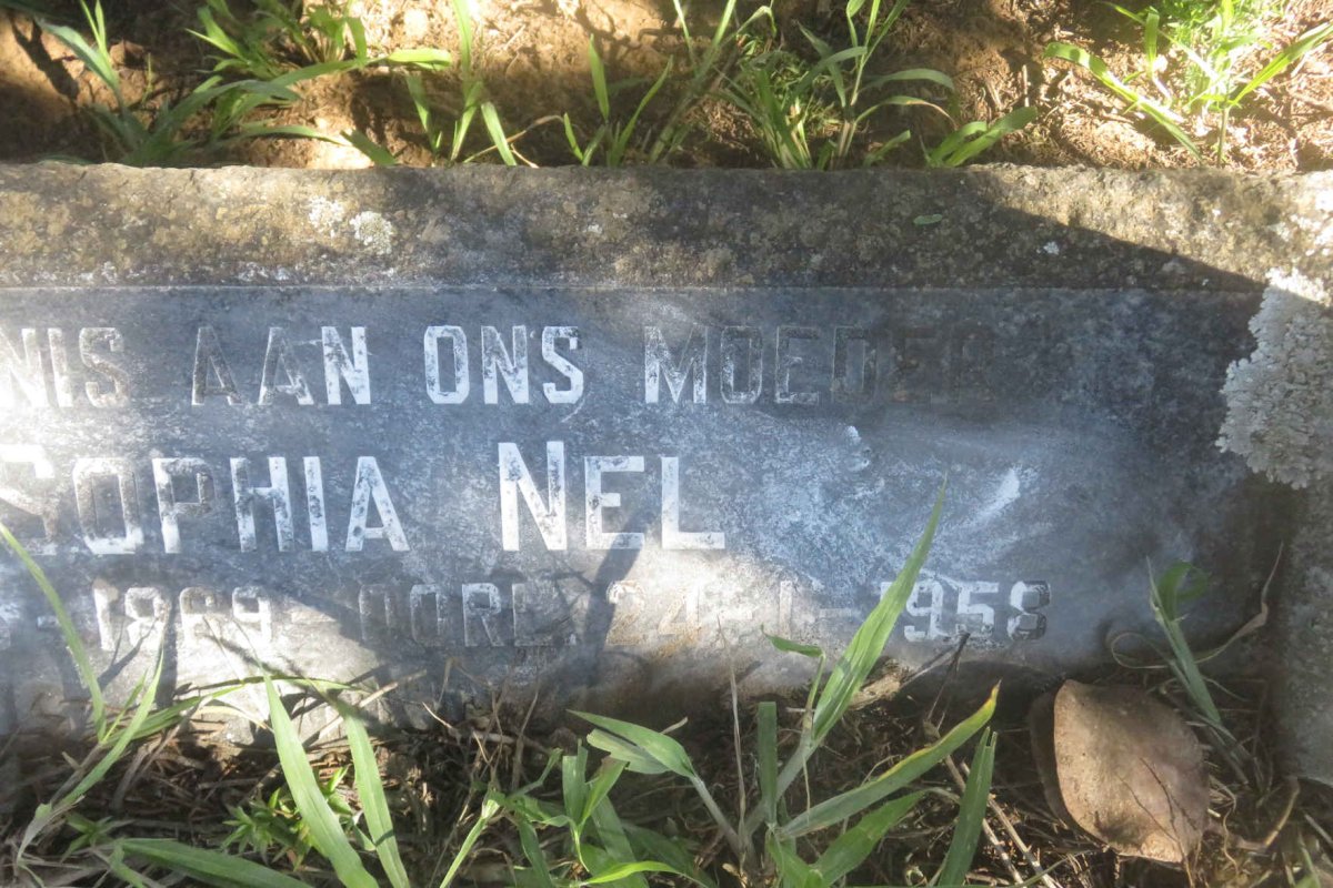 NEL Anna Sophia nee BUYS 1869-1958