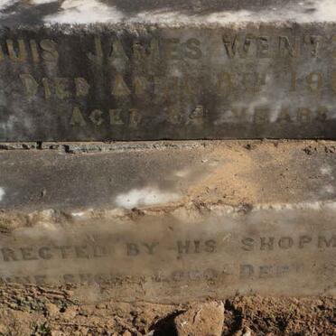 WENTZELL Louis James -1904