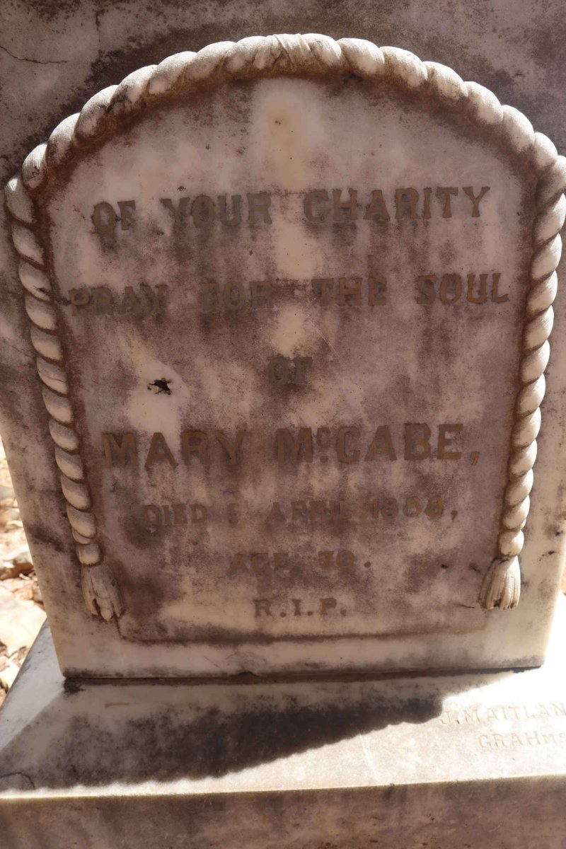 McCABE Mary -1888