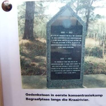 2. Memorial at Concentration Camp 1899-1902