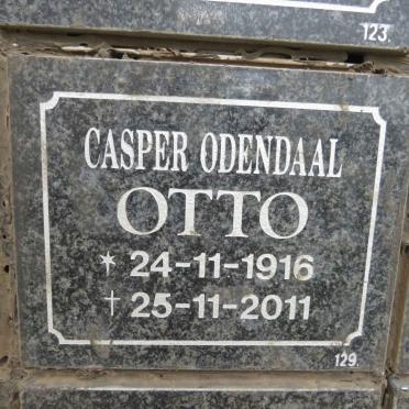 OTTO Casper Odendaal 1916-2011