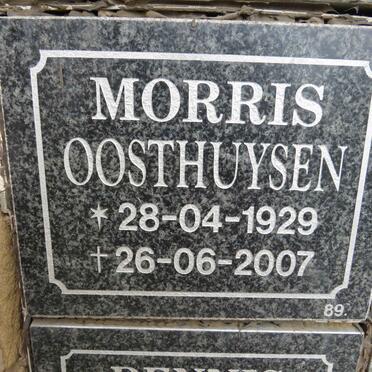 OOSTHUYSEN Morris 1929-2007