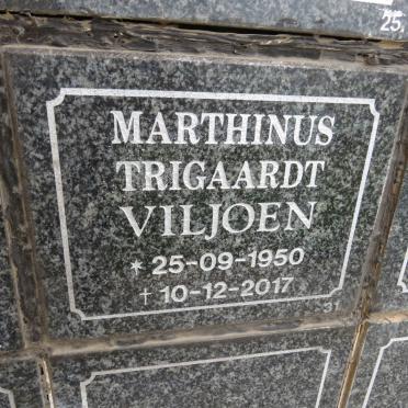 VILJOEN Marthinus Trigaardt 1950-2017