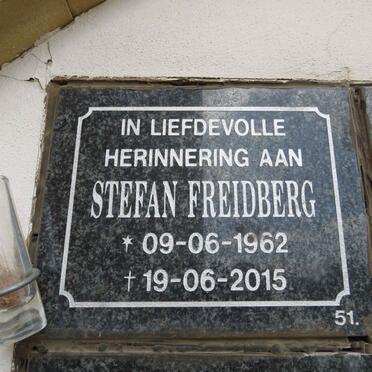 FREIDBERG Stefan 1962-2015