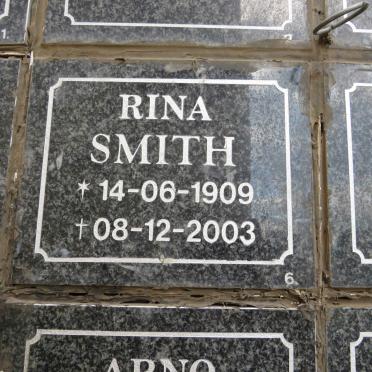 SMITH Rina 1909-2003