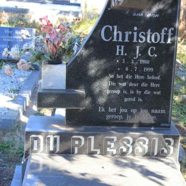PLESSIS H.J.C., du 1980-1999