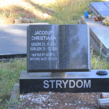 STRYDOM Jacobus Christiaan 1932-2001