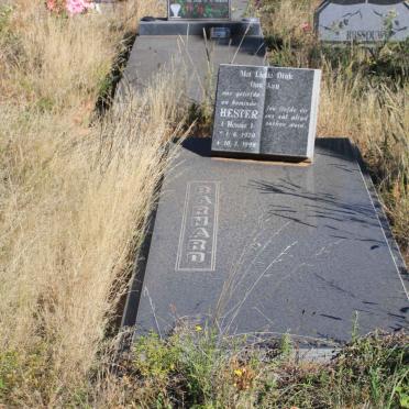 BARNARD Hester 1920-1998