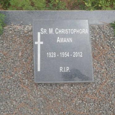 AMANN Christophora 1928-2012