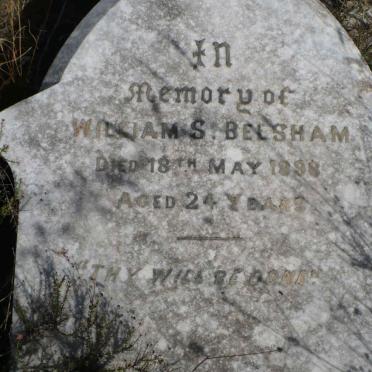 BELSHAM William S. -1898