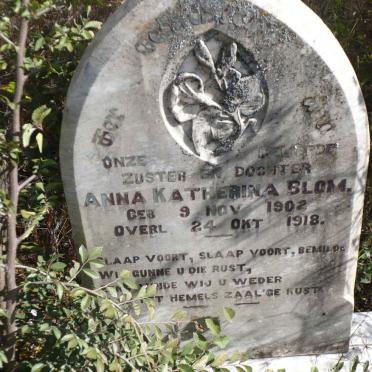 BLOM Anna Katherina 1902-1918