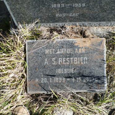 BESTBIER Adriaan J. 1889-1959 &amp; A.S. 1898-1978